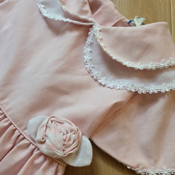 Vintage 1990s pastel pink special occasion fancy party dress - Picture 7 of 8